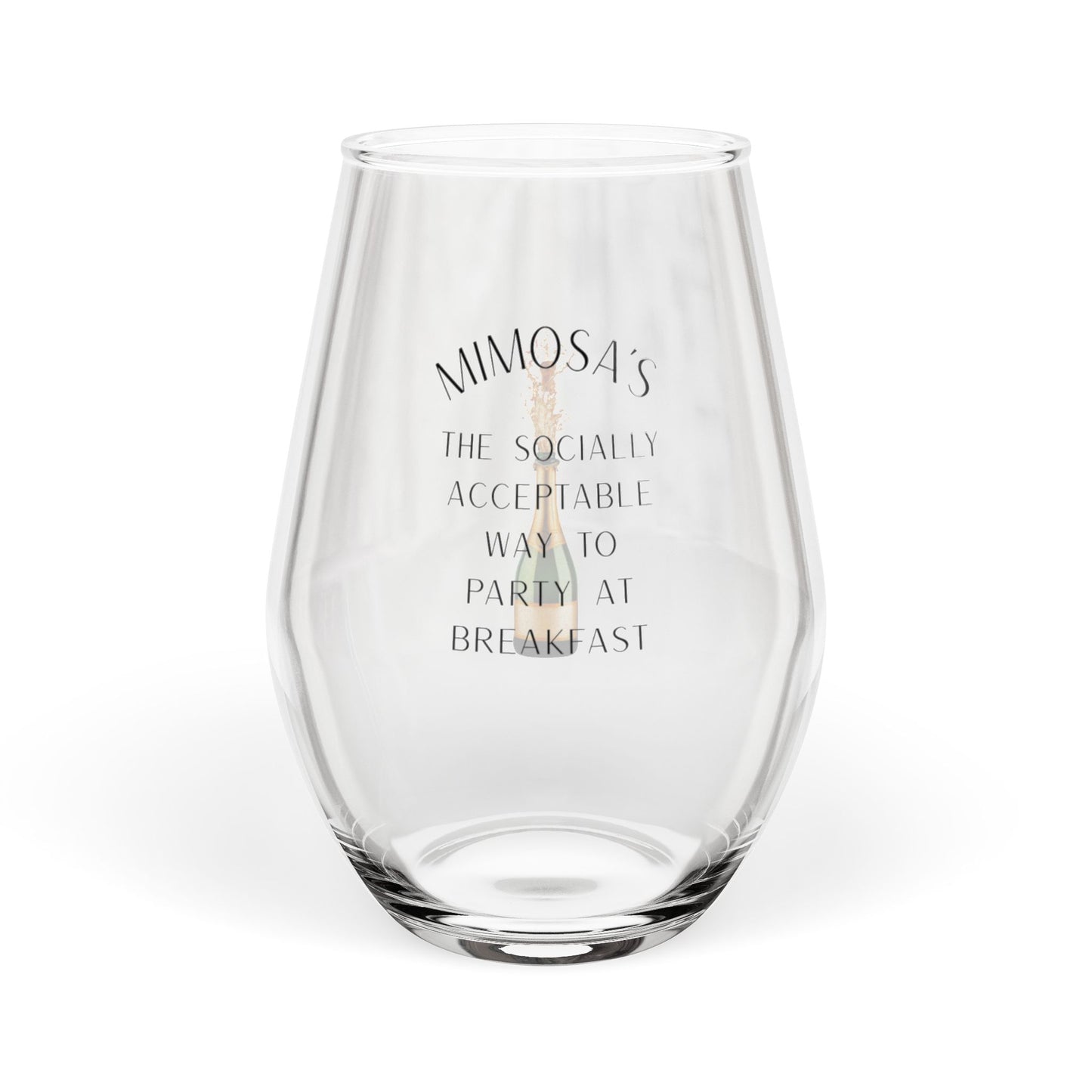 Stemless Wine Glass