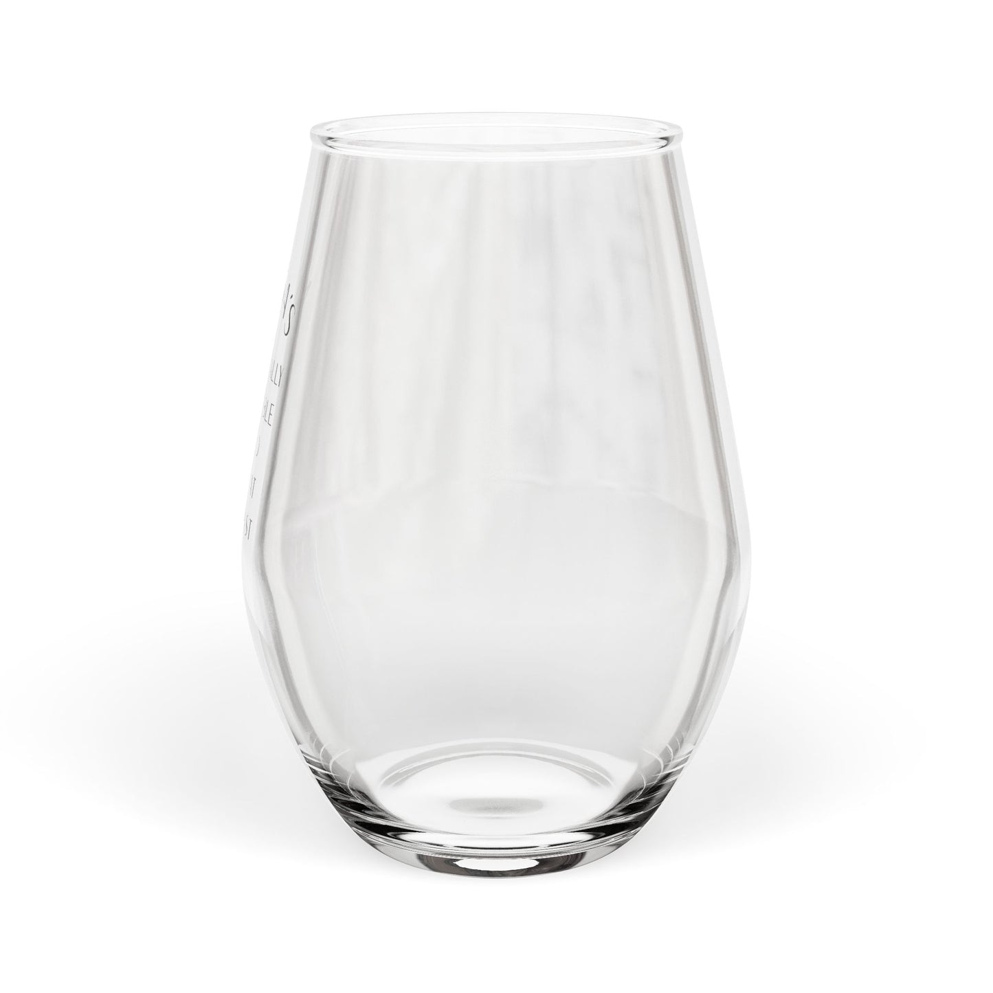 Stemless Wine Glass